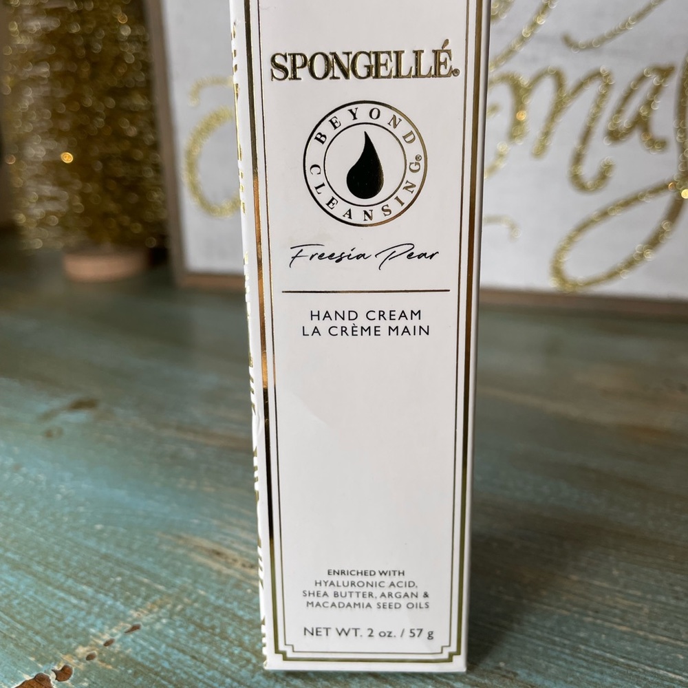 Spongellé Freesia Pear Hand Cream